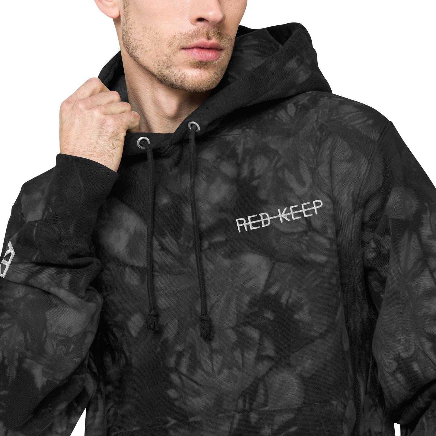 Unisex Champion tie-dye hoodie