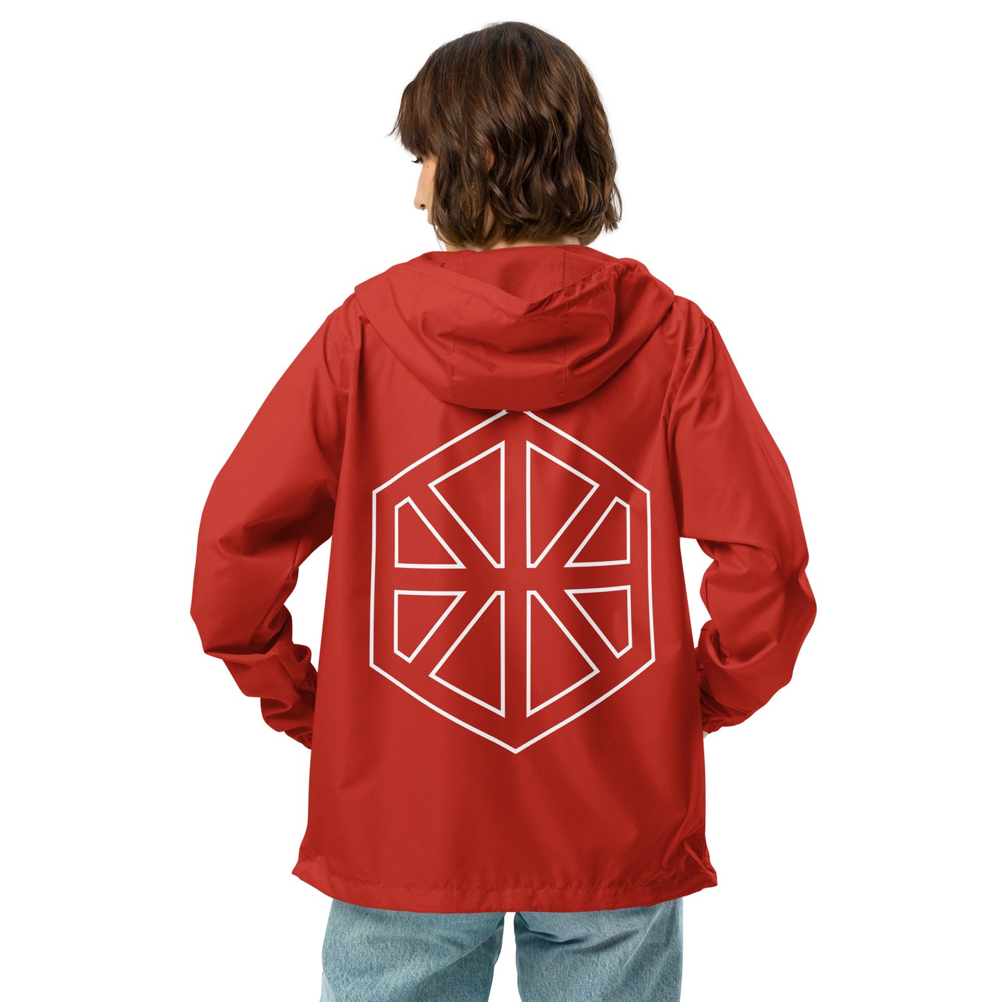 Red Keep unisex lightweight zip up windbreaker