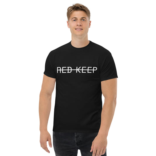 Red Keep front logo tee