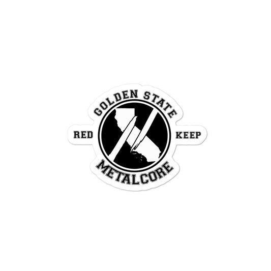 Golden State Metalcore Sticker